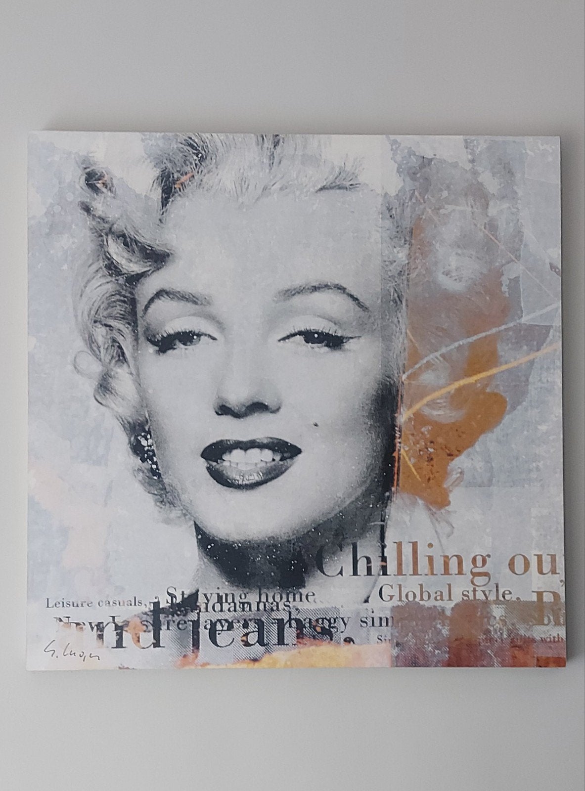 Prachtig Canvas van Marylin Monroe, Enlèvement