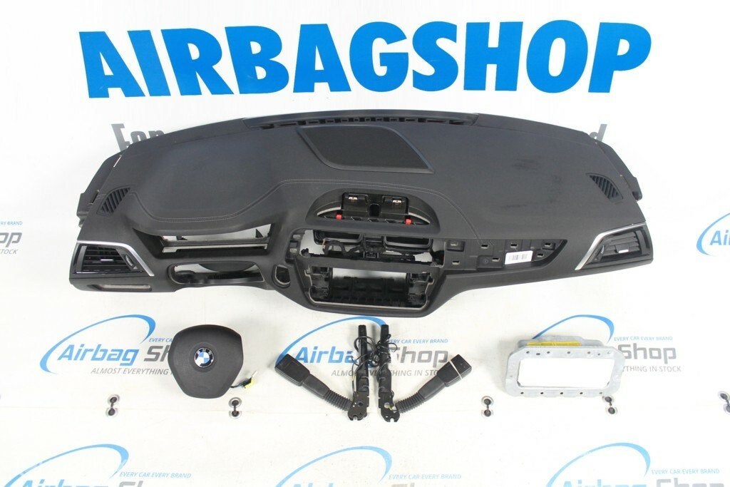 Airbag set - Dashboard stiksel speaker BMW 2 serie F22 F23, Gebruikt, Ophalen of Verzenden