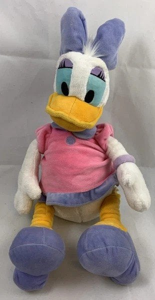 Disney Store Daisy Duck Pluche Knuffeldier 48cm, Verzamelen, Disney, Verzenden, Donald Duck, Zo goed als nieuw, Knuffel