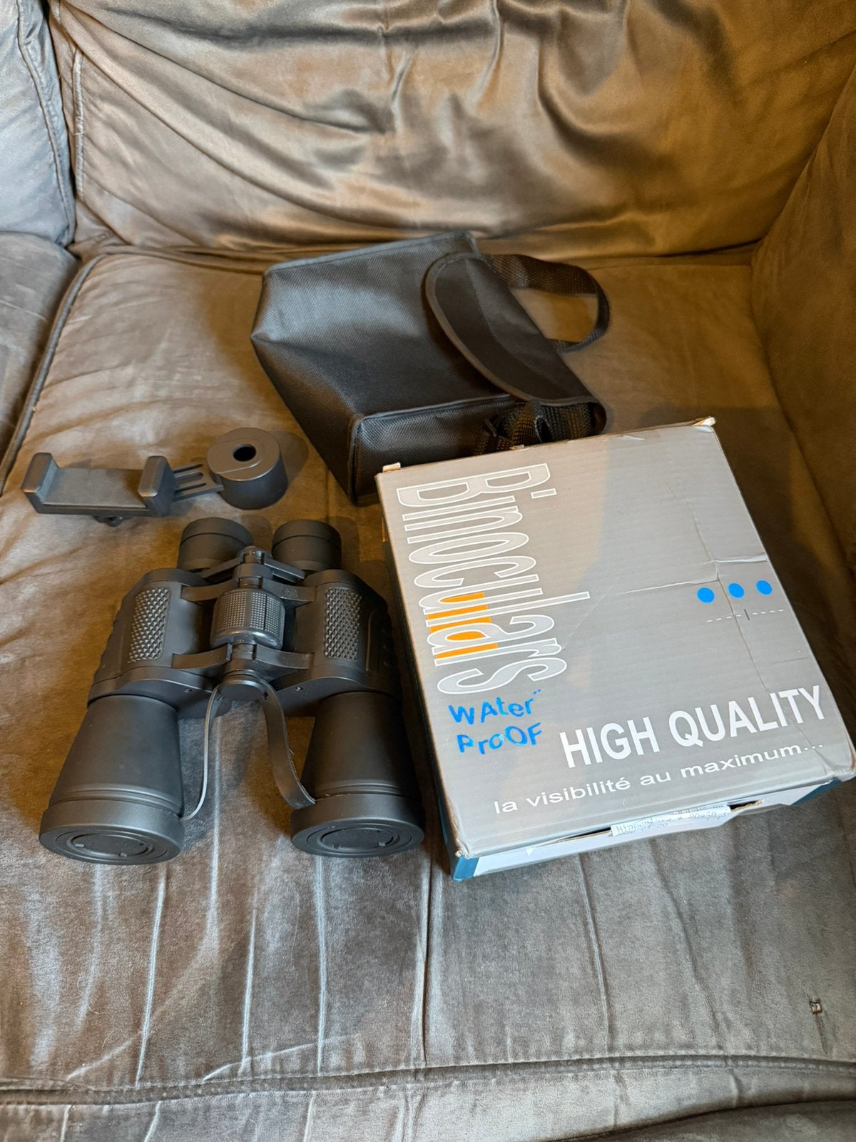 Binoculars water proof verrekijker, Ophalen of Verzenden, Nieuw, 20x of meer, Met hoes of tas