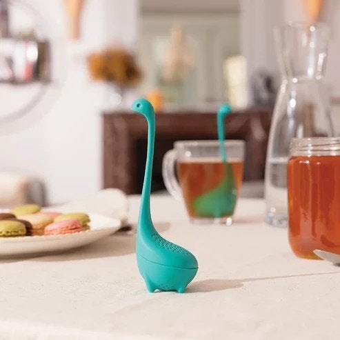 Ototo Baby Nessie thee infuser turquoise (BPA-vrij), Theepot/fluitketel, Blauw, Nieuw, Ophalen of Verzenden