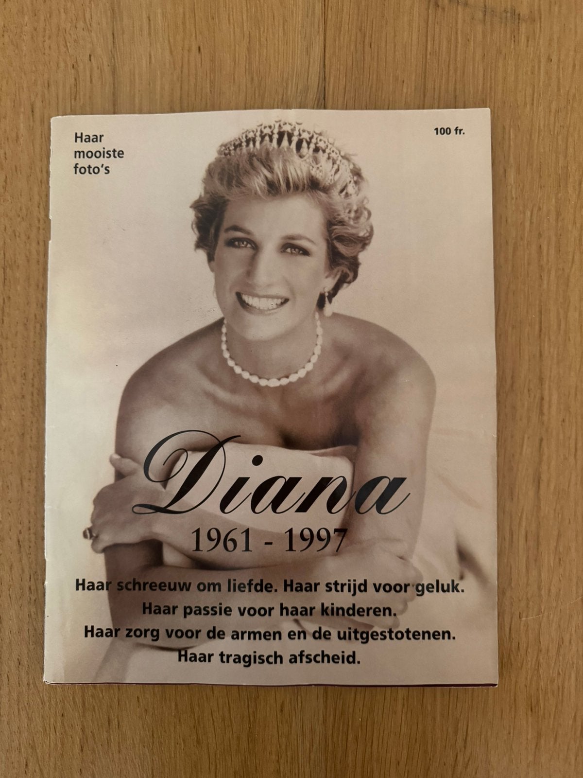 Oud tijdschrift Prinses Diana, Verzamelen, Ophalen of Verzenden, Gebruikt