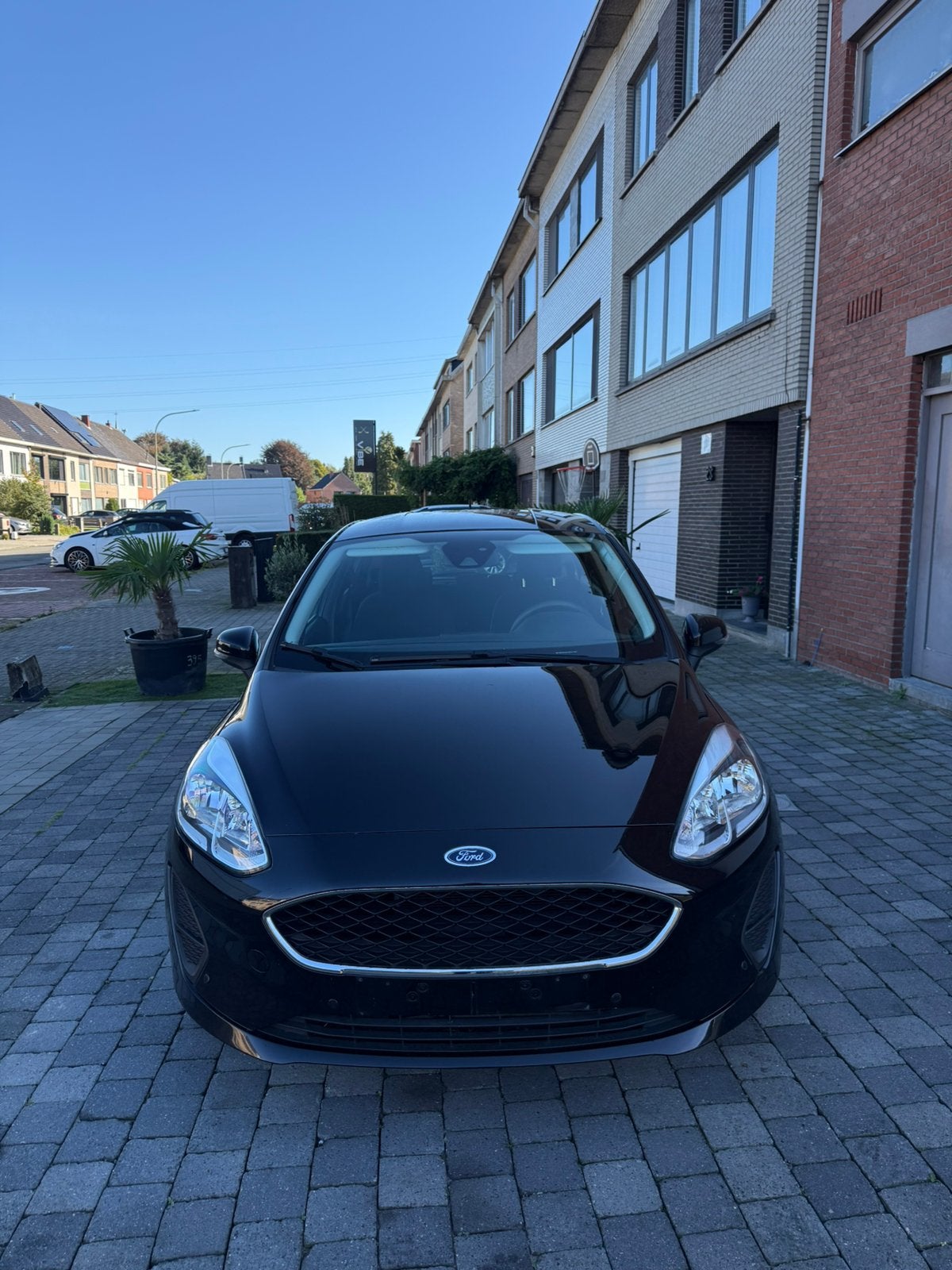 Ford Fiesta 1.1 Benzine van BWJ 2018  KM 133.500, Auto's, Voorwielaandrijving, Stof, 4 cilinders, Zwart