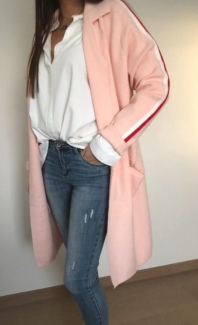 Roze gilet / jas van Kilky - Maat small/medium, Ophalen of Verzenden, Roze