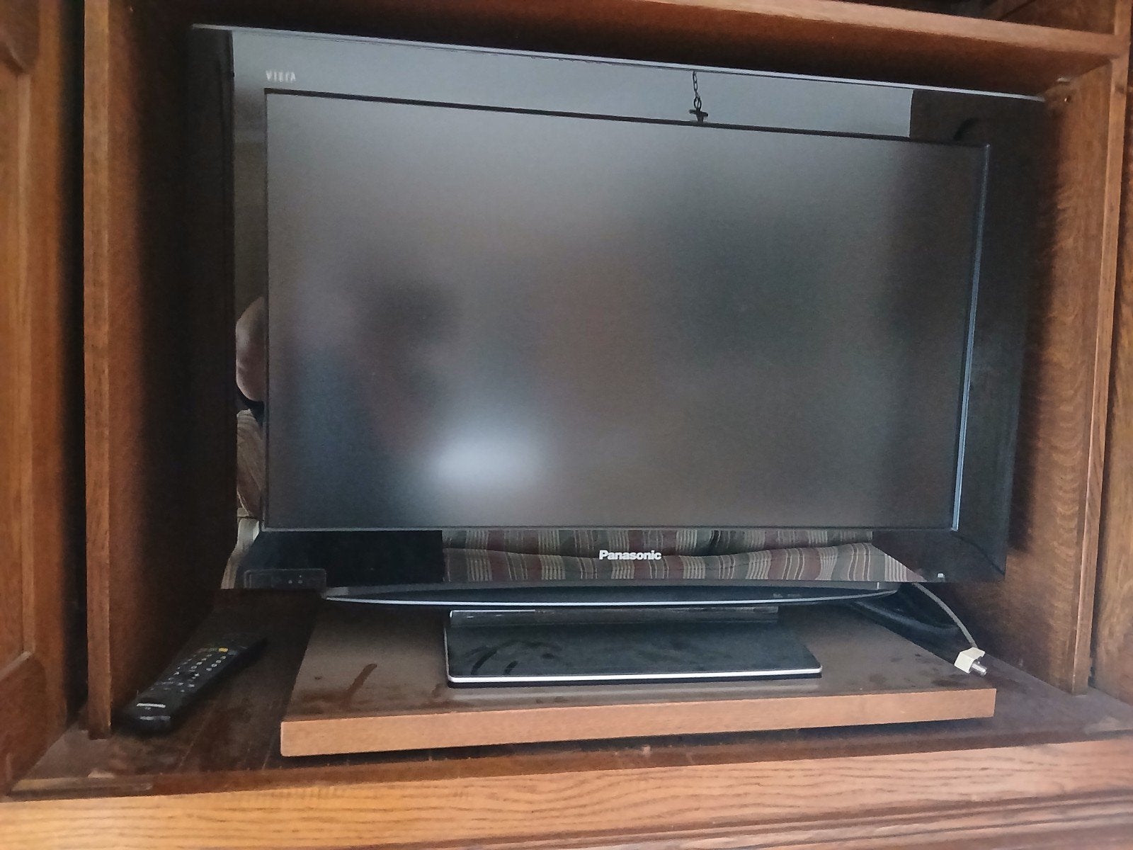 Goed werkende Panasonic Viera TV + afstandsbediening (Ideaal, Ophalen