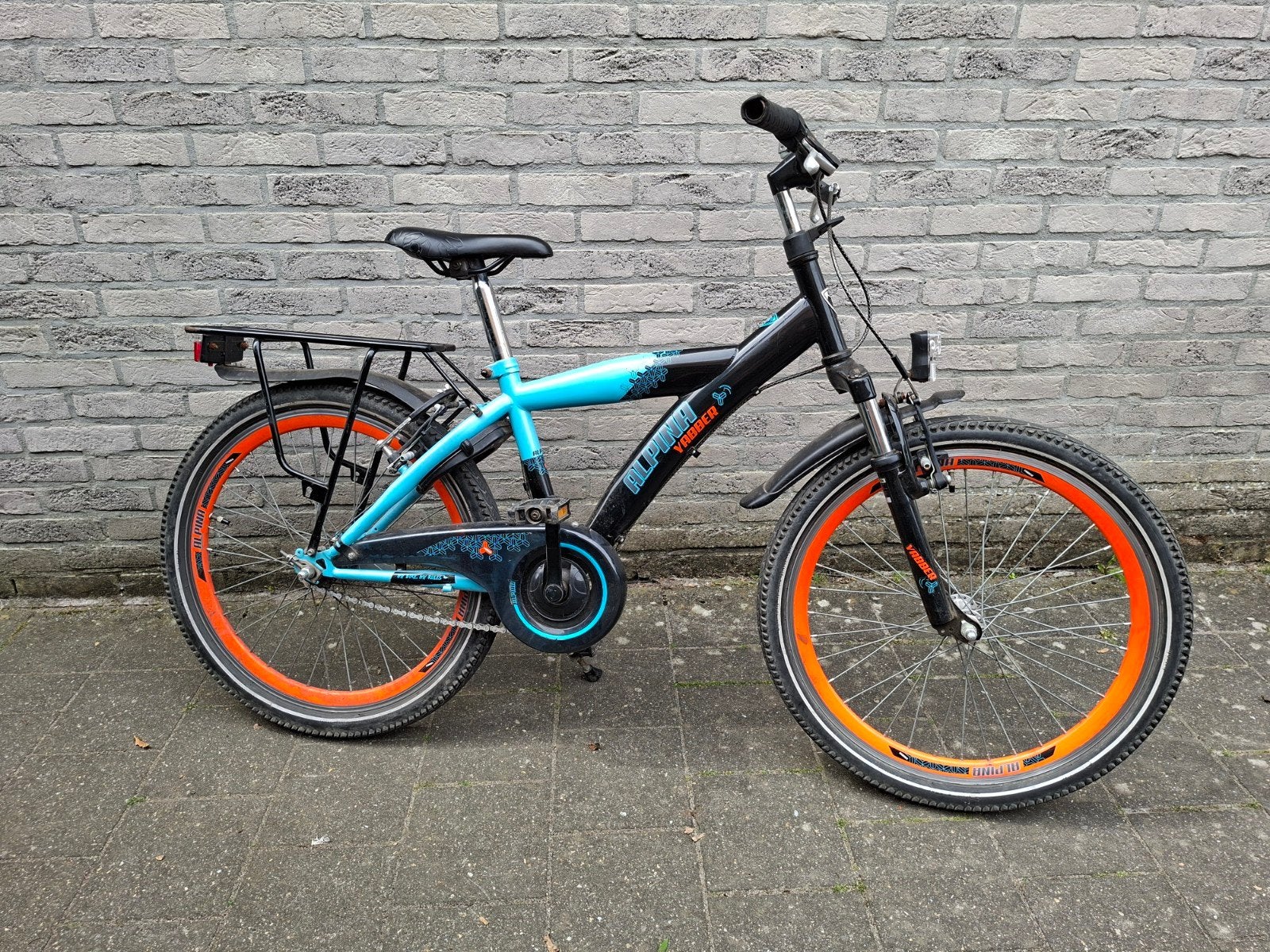 Mooie kinderfiets alpina 22 inch, Ophalen, 22 inch
