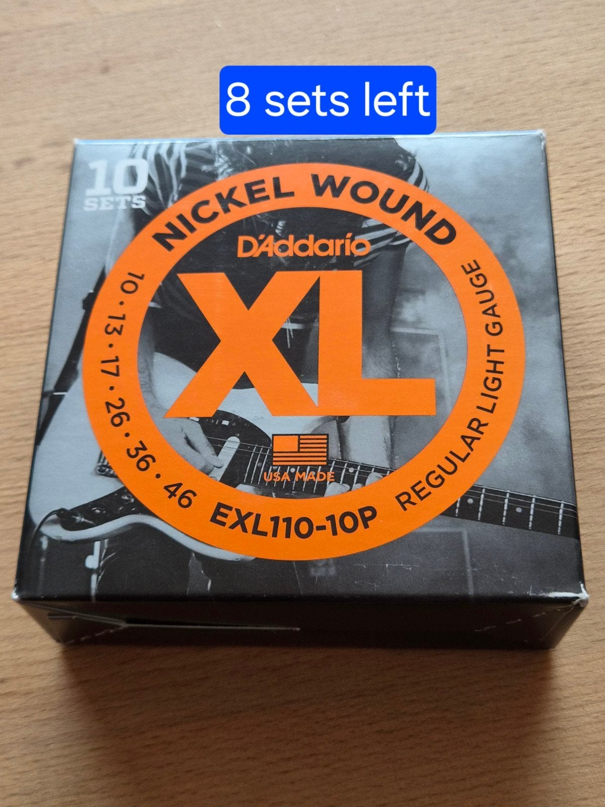 D’Addario EXL110 Nickel Wound 10-46 – 8 nieuwe sets, Musique & Instruments, Enlèvement ou Envoi, Neuf, Guitare électrique