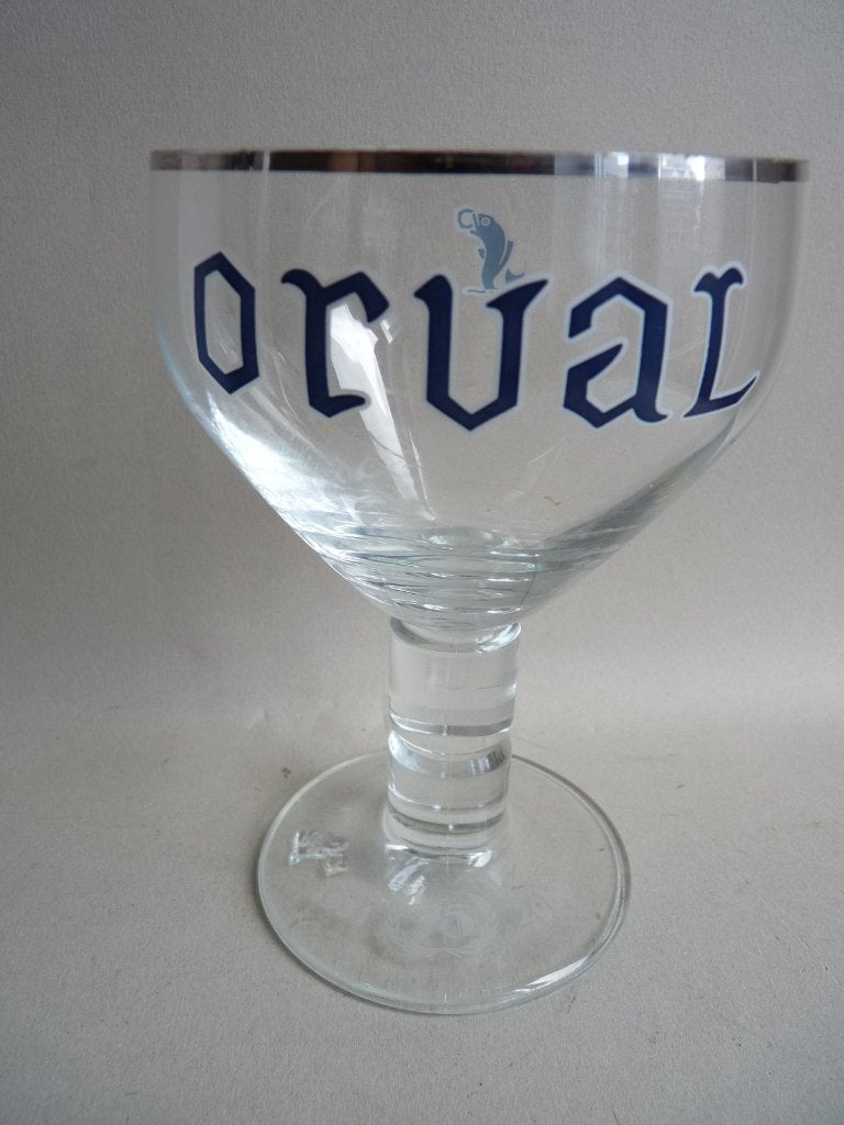 Verre Orval 75ième anniversaire 2006, Collections, Enlèvement ou Envoi, Comme neuf, Verre ou Verres, Autres marques