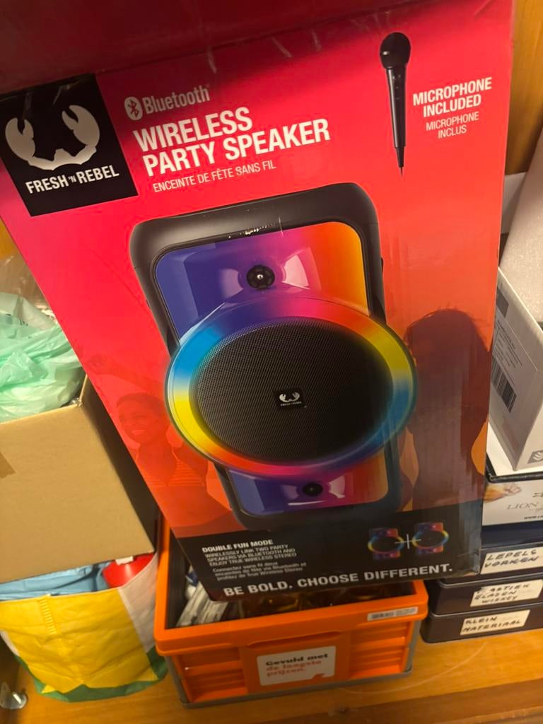 Party speaker Fresh n rebel, Ophalen, Nieuw, Overige typen