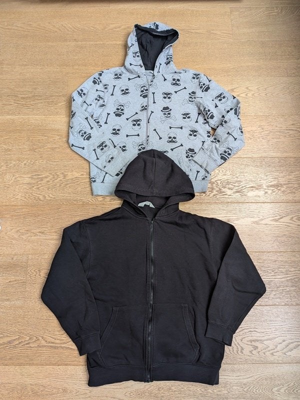 sweats à capuche zippé garçon - taille 158 (13 ans), Enfants & Bébés, Enlèvement, Utilisé, Garçon