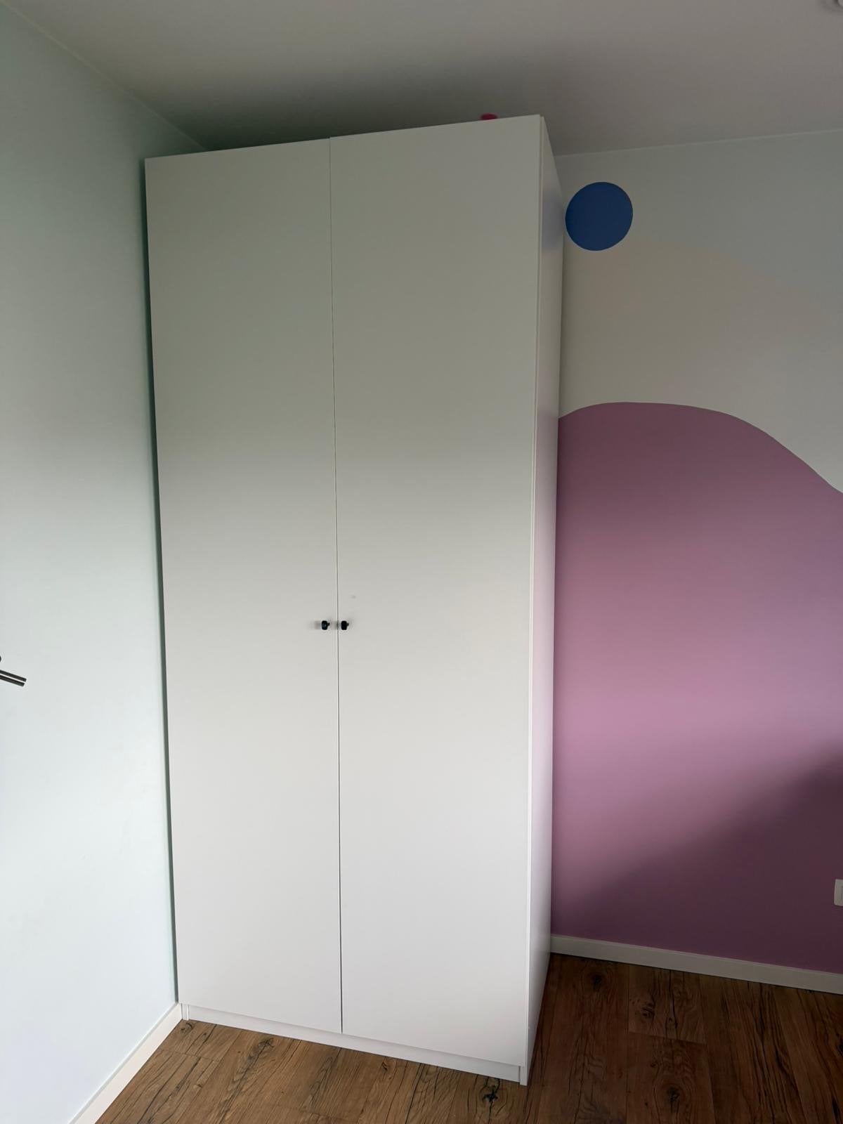 Dubbele pax kast, Ophalen, 100 tot 150 cm, 200 cm of meer, Zo goed als nieuw