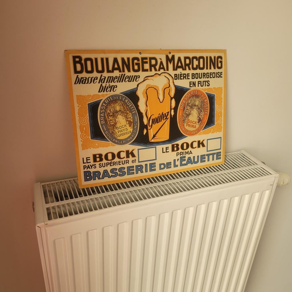 Ancienne pub boulanger marcoing, Bricolage & Construction, Chauffage & Radiateurs, Enlèvement ou Envoi