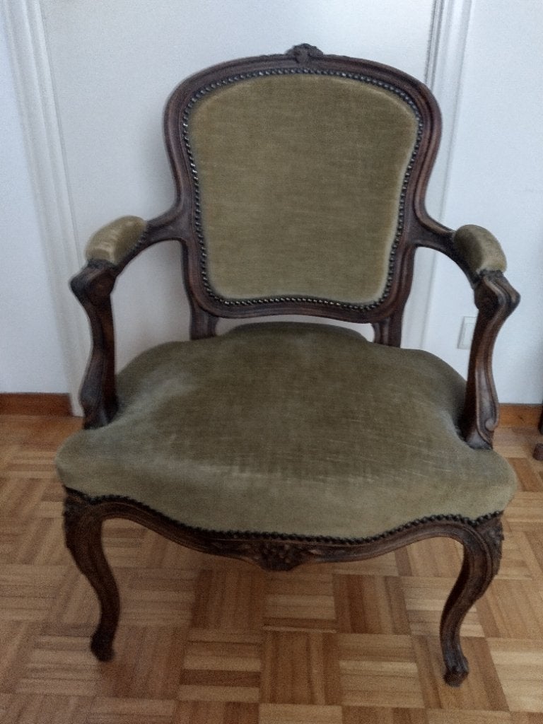 Fauteuil ancien style Louis XIV, Antiquités & Art, Enlèvement