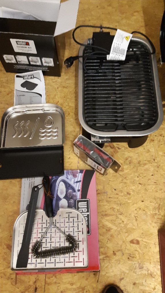 Plancha weber lumin, Jardin & Terrasse, Barbecues électriques, Enlèvement, Comme neuf, Weber