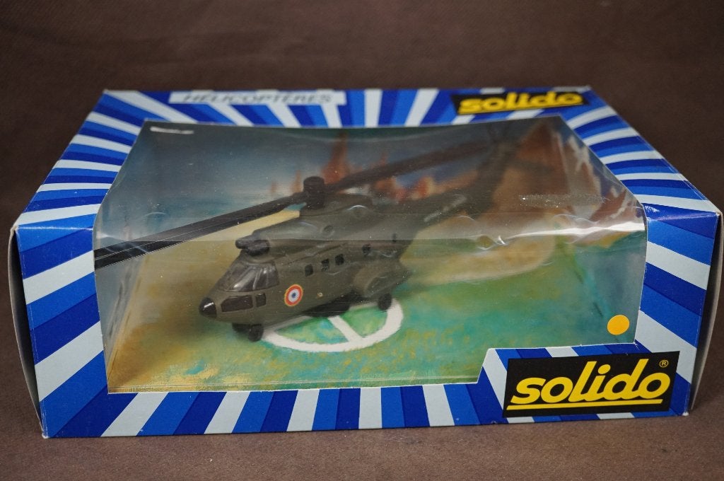 Hélicoptère militaire Solido Puma - TOP, Enlèvement ou Envoi, Comme neuf