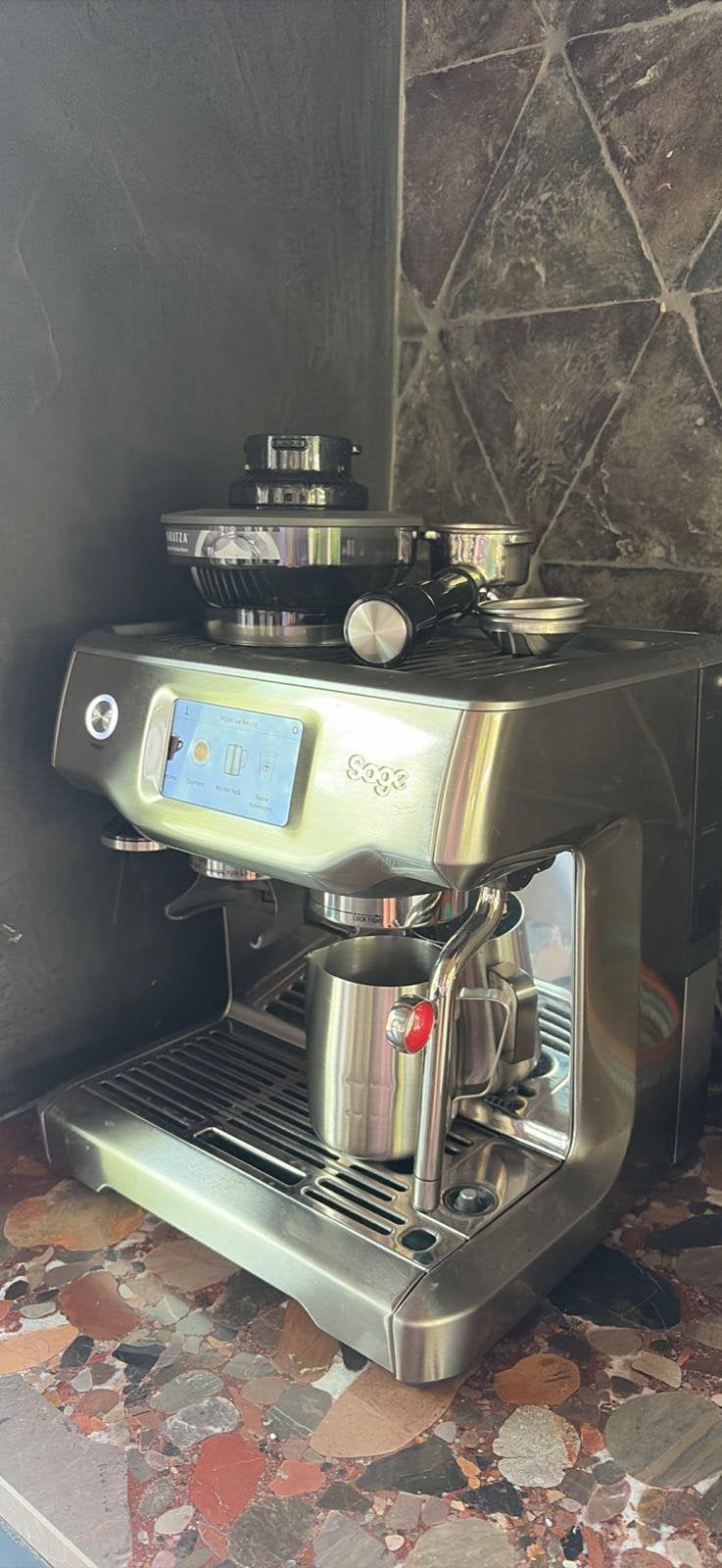 Sage Barista Touch (nieuwstaat!), Ophalen, Espresso apparaat, Koffiebonen, Zo goed als nieuw