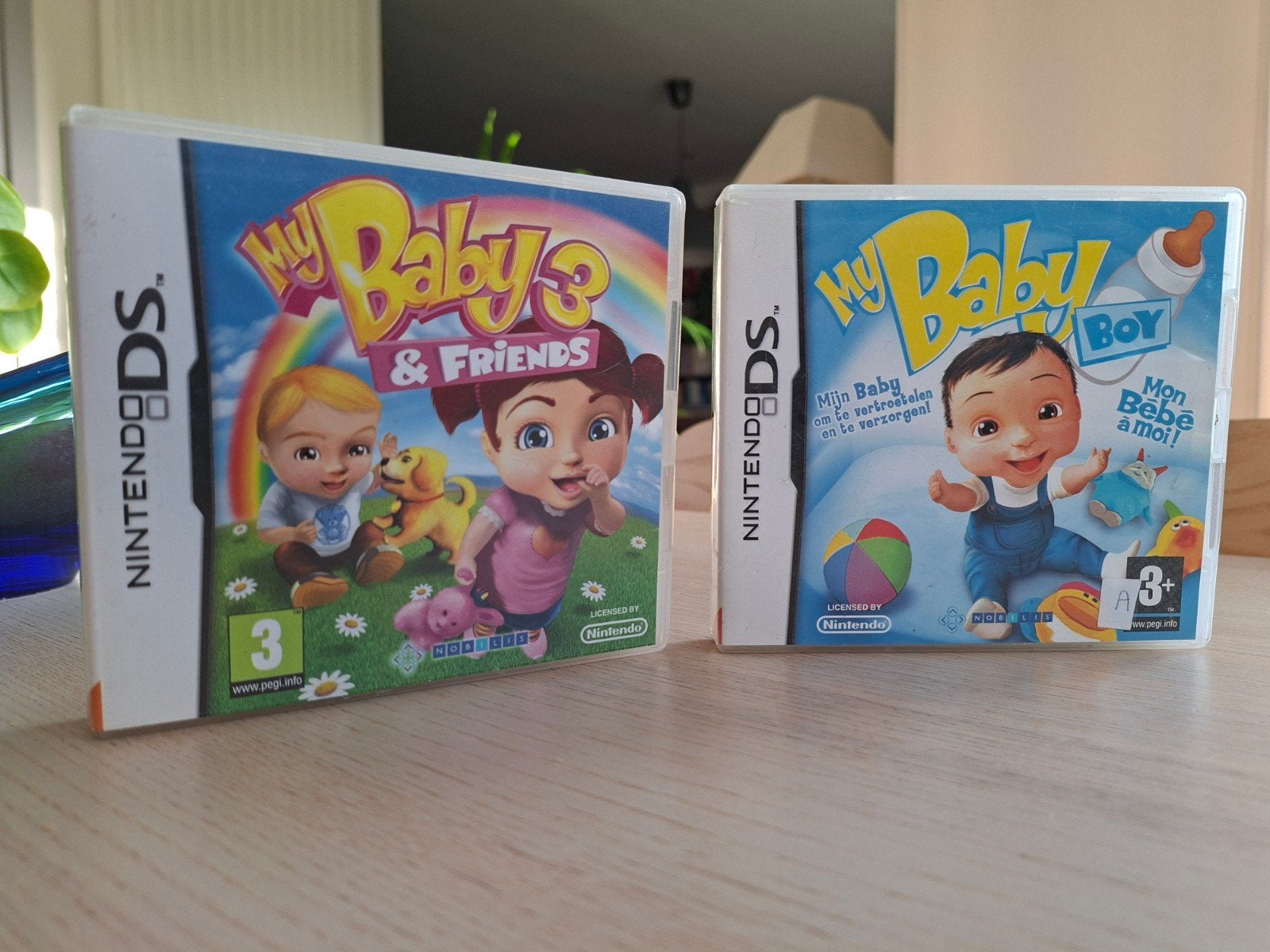 Nintendo Ds 2x spel / my baby Boy & My baby & friends, Ophalen, Gebruikt, Overige genres, 1 speler