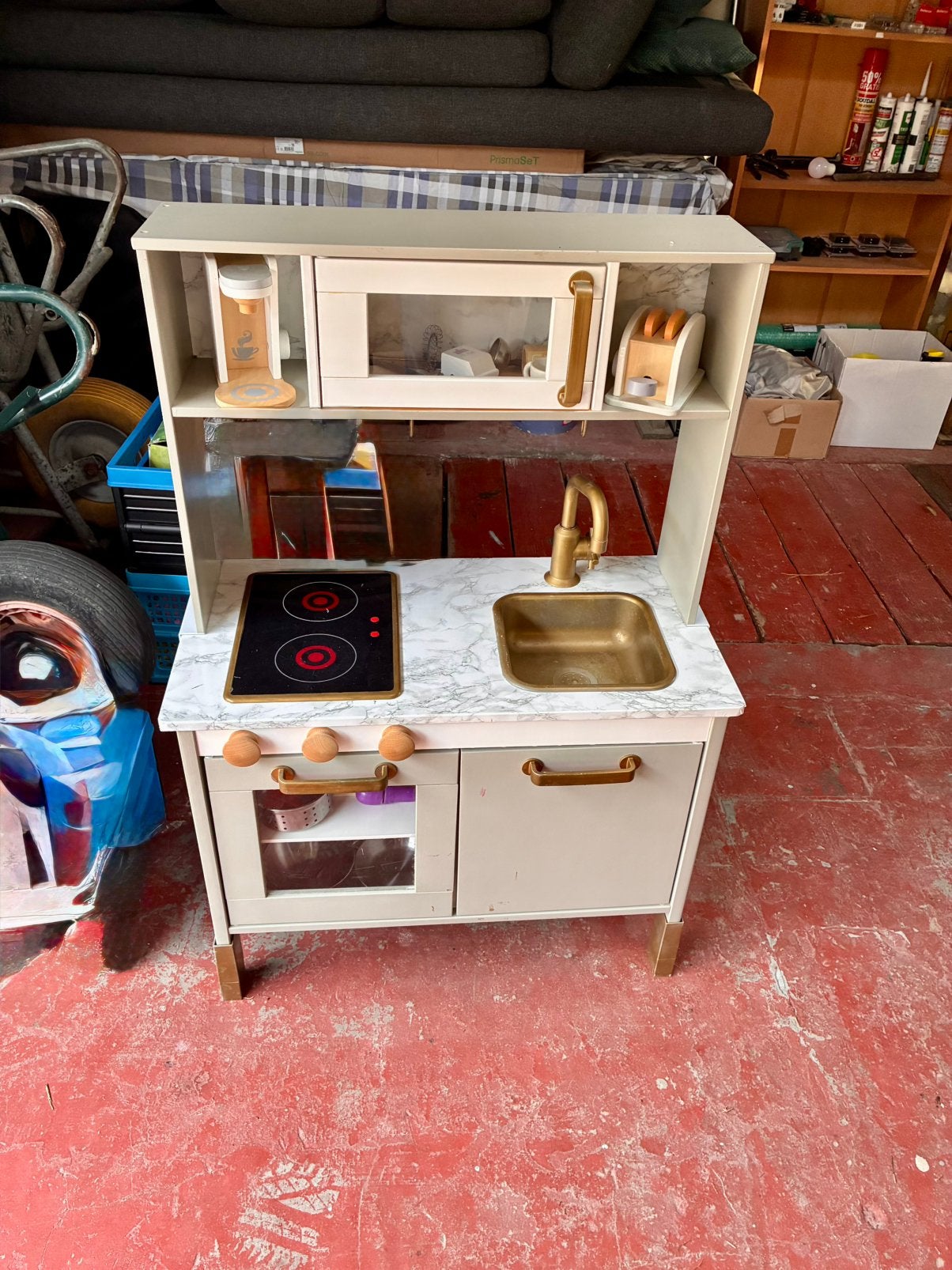 Speelkeukentje (incl. accesoires), Kinderen en Baby's, Ophalen, Gebruikt