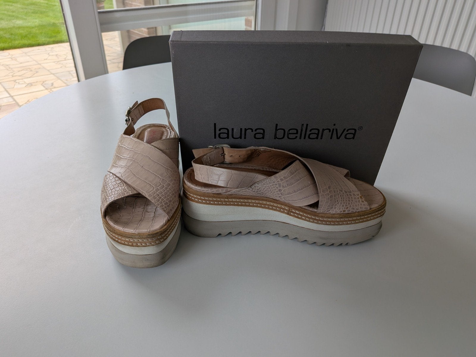 schoenen, rosé kleur, maat 38,5, Vêtements | Femmes, Chaussures, Enlèvement ou Envoi, Beige, Comme neuf, Laura BELLARIVA
