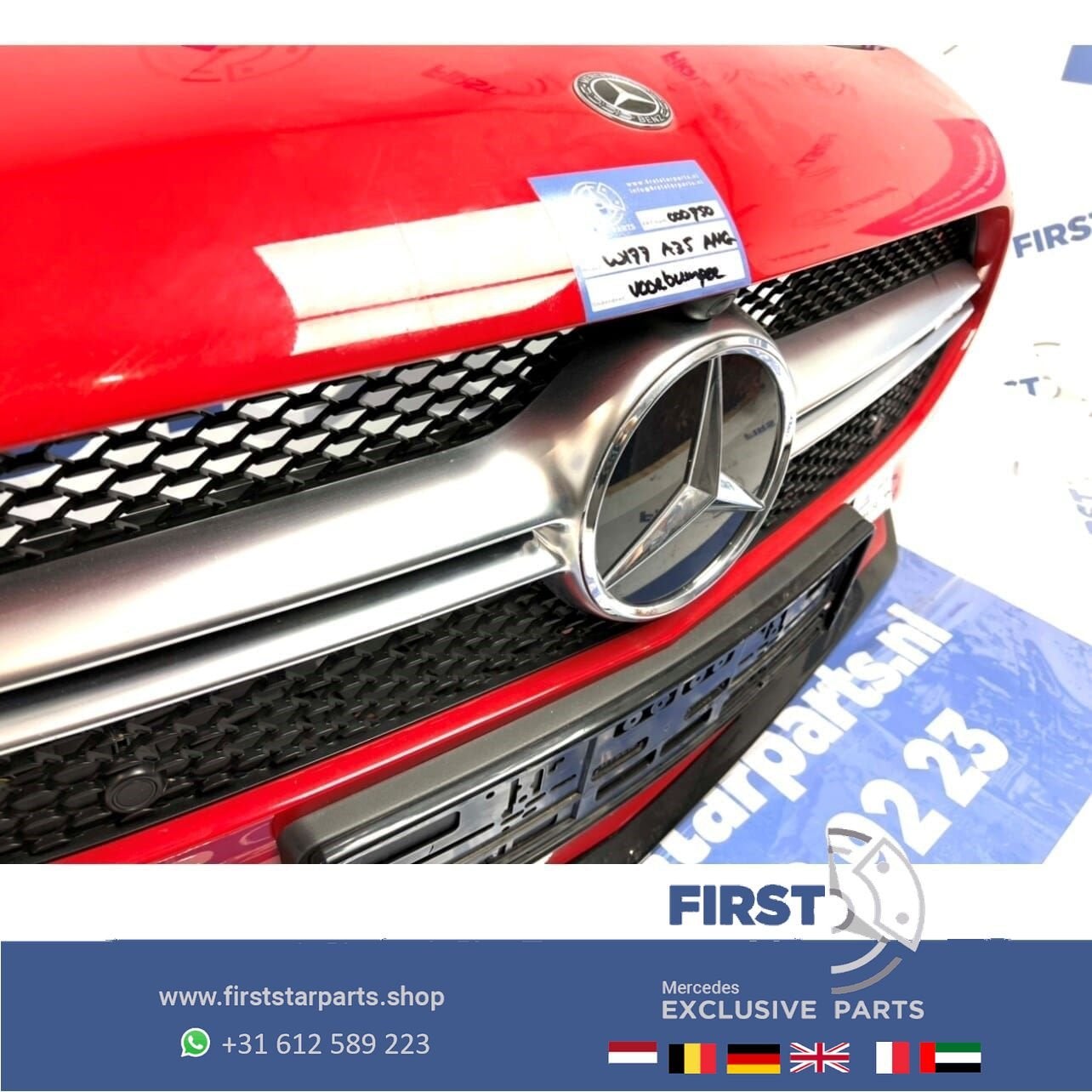W177 V177 A35 AMG Voorbumper 2018-2024 compleet orignl. A Kl, Utilisé, -, Avant, -