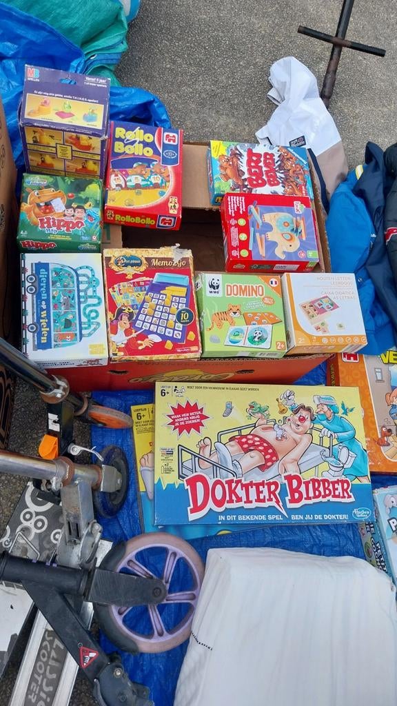 Spelletjes en autobaan, Antiquités & Art, Antiquités | Jouets, Enlèvement