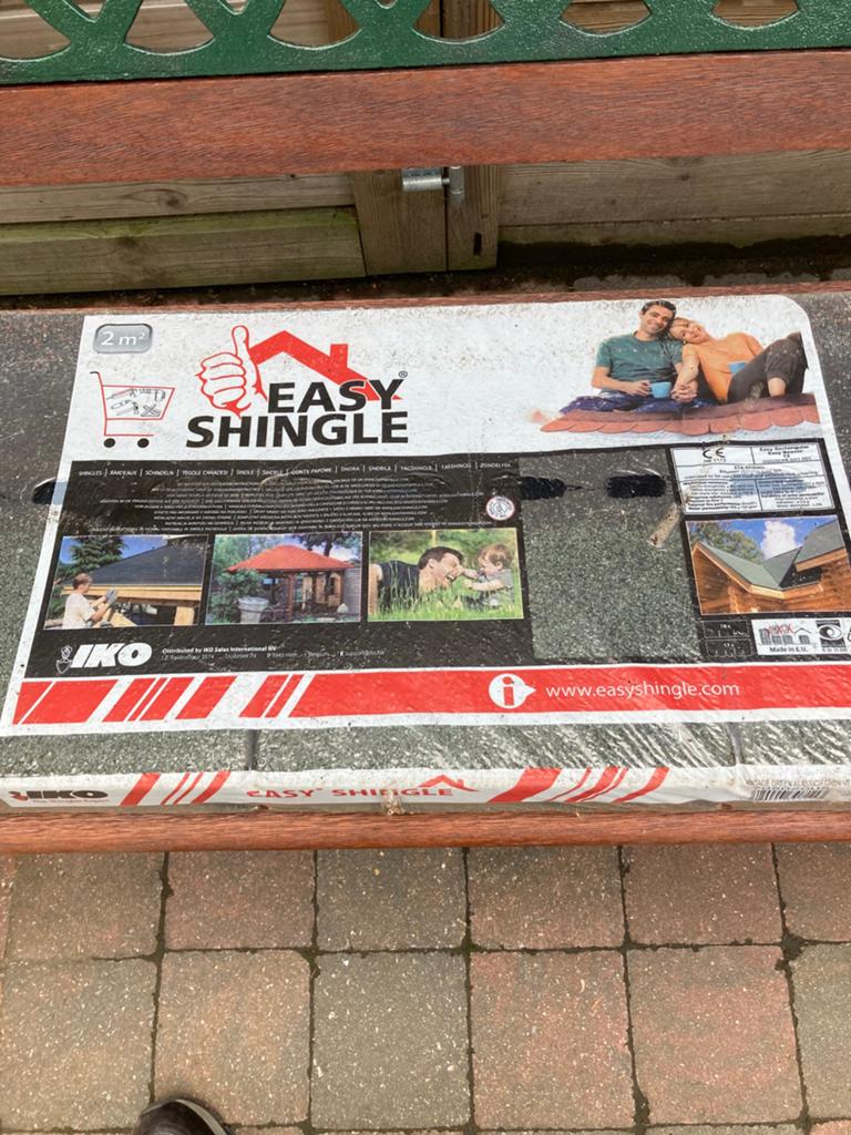 Easy Shingle vintage groen, Doe-het-zelf en Bouw, Ophalen, Zo goed als nieuw