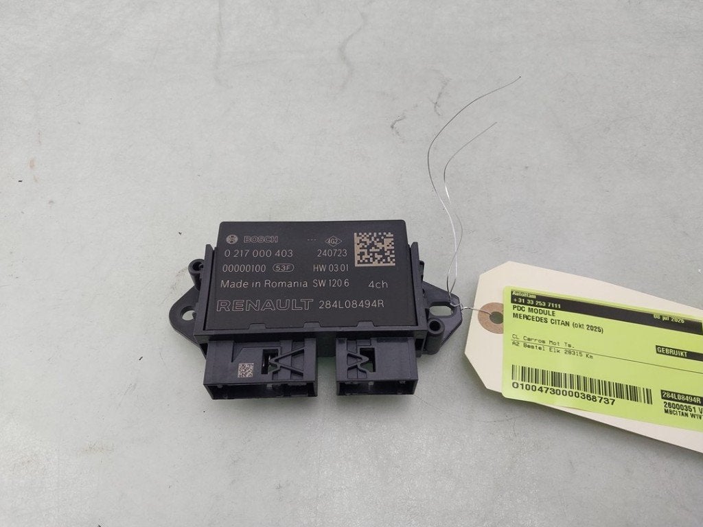 COMPUTER PDC Citan (420.6) (|284L08494R|A4209000104|), Gebruikt, Mercedes-Benz, Dialog.mb@mercedes-benz.com, Mercedes-Benz AG