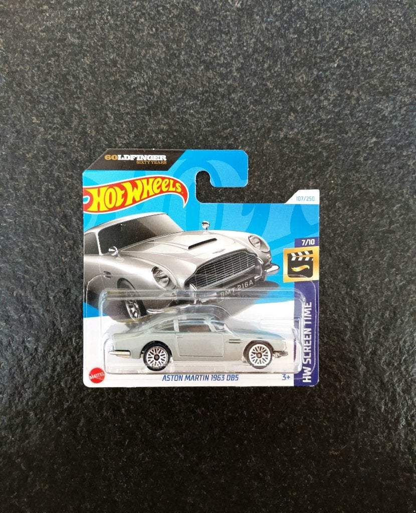 Hot Wheels - Aston Martin DB5 1963 - James Bond - Goldfinger, Envoi, Neuf, Voiture