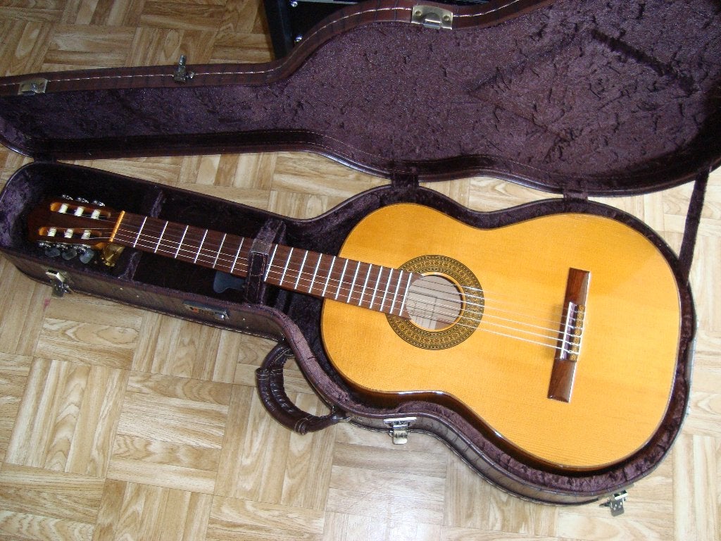 Morris LF5 1982, Glassl Konzert 1960, Takamine 1975, Musique & Instruments, Enlèvement, Utilisé, Guitare classique ou espagnole