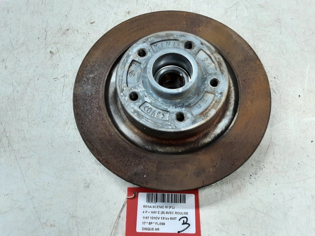 FREIN DISQUE ARRIÈRE Renault Scénic IV (RFAJ), Autos : Pièces & Accessoires, Renault, Mevr. I. Hauben, Utilisé, Rue de l'Espoir 34 34
4030  GRIVEGNÉE, BE