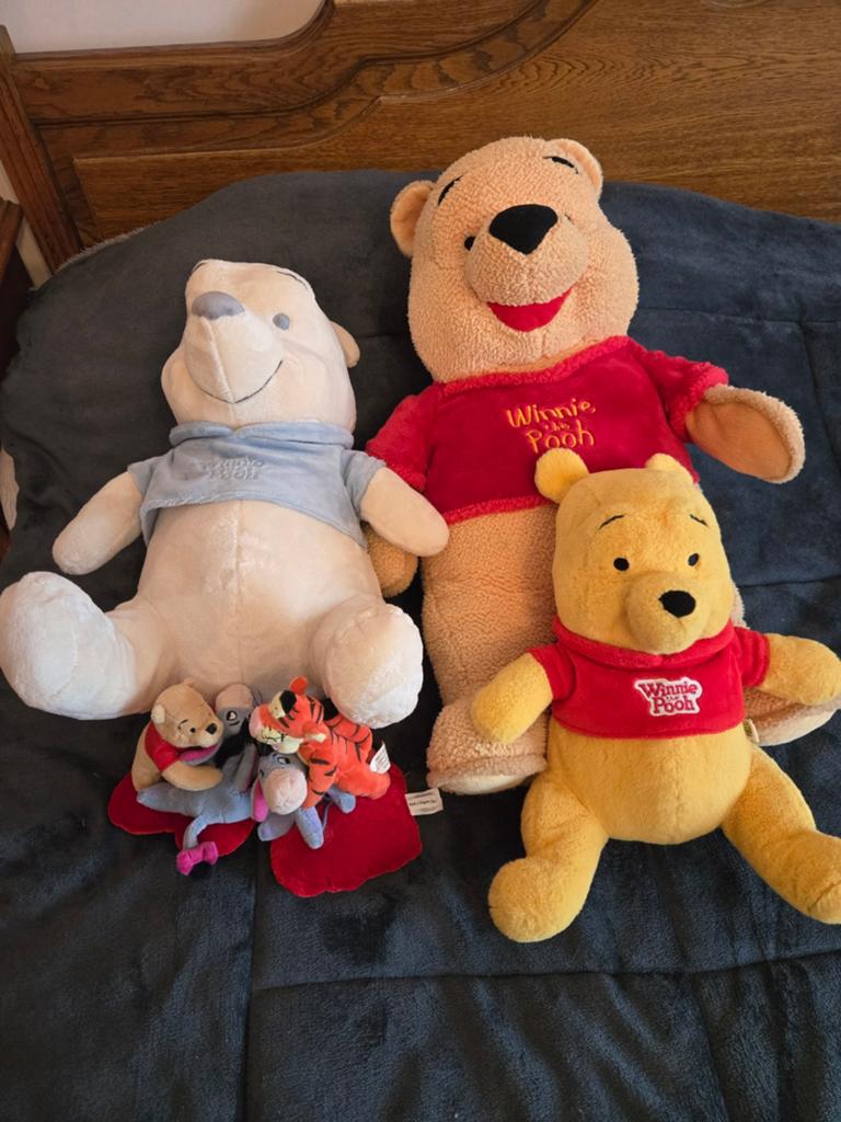 Pluche Knuffels van Winnie The Pooh, Kinderen en Baby's, Speelgoed | Knuffels en Pluche, Ophalen