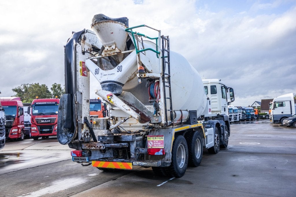 MAN TGS 32.360 BB + BAND/TAPIS/BELT T40 (bj 2017), Auto's, Automaat, Achterwielaandrijving, Wit, Bedrijf