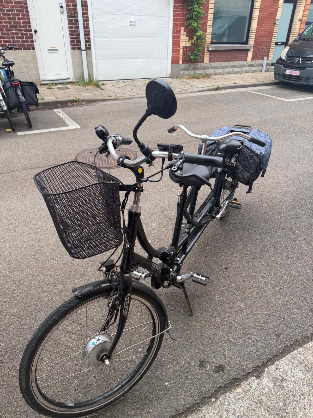 Elektrische vouwbare tandem, Fietsen en Brommers, Fietsen | Tandems, Ophalen