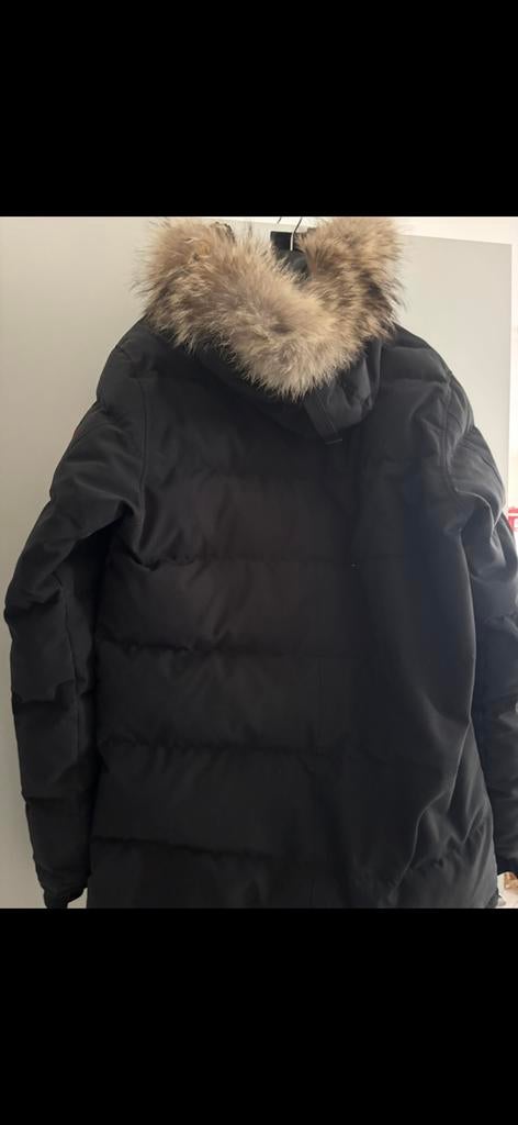 Winterjas, Ophalen, Zo goed als nieuw, Maat 52/54 (L), Zwart