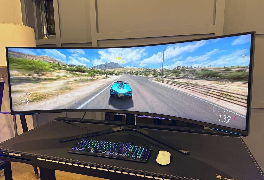 Samsung Odyssey G9 G95T - 49 INCH, Informatique & Logiciels, Moniteurs, HD, Moins de 1 ms, VA, Comme neuf