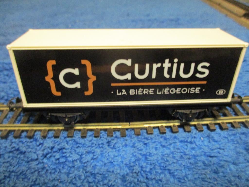 Roco Wagon bière Belge " Curtius ", Hobby & Loisirs créatifs, Enlèvement ou Envoi, Utilisé, Wagon, Roco