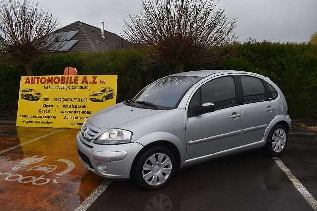 Citroen C3 1.4i Exclusive Airco ***12M GARANTIE***, Autos, Citroën, Argent ou Gris, Achat, Entreprise, Noir