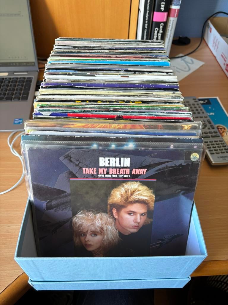 Singles Eighties 100 stuks, Cd's en Dvd's, Ophalen, Gebruikt