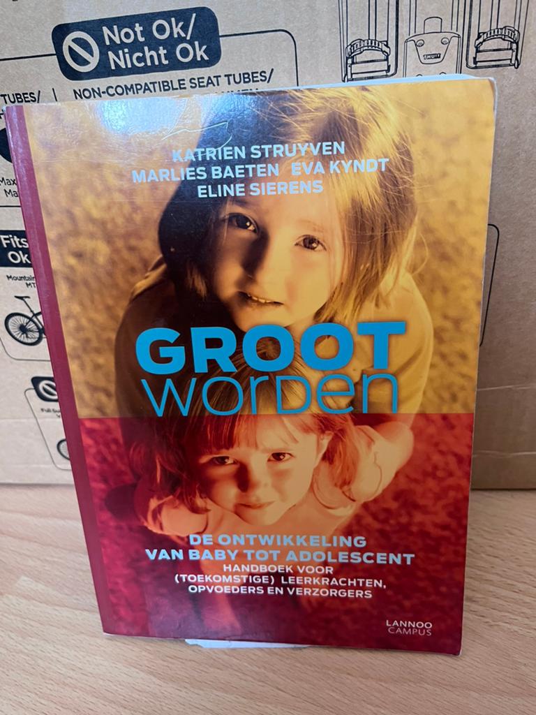 Boek: Groot worden, Enlèvement ou Envoi, Utilisé, Ne s'applique pas
