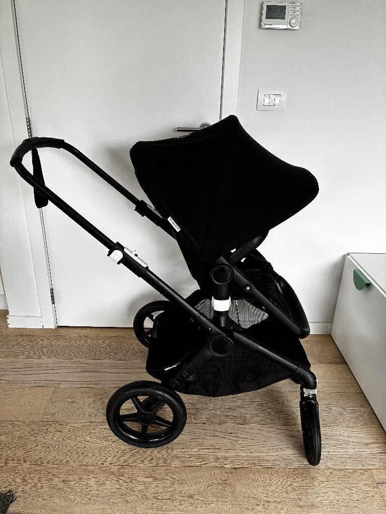 Bugaboo Fox 2/3 - zwart, Kinderen en Baby's, Kinderwagens en Combinaties, Gebruikt, Combiwagen, Bugaboo, Ophalen
