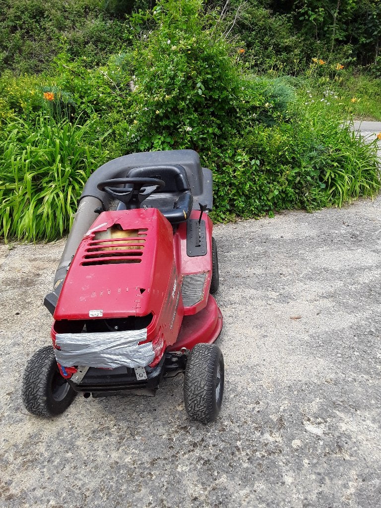 Tracteur tondeuse, Jardin & Terrasse, Moins de 90 cm, Enlèvement, Utilisé, Vitesses