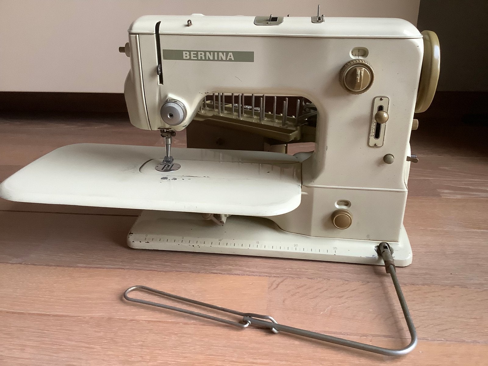 Naaimachine merk Bernina 531-1 met koffer.Werkt nog., Hobby en Vrije tijd, Ophalen, Gebruikt, Naaimachine, Bernina