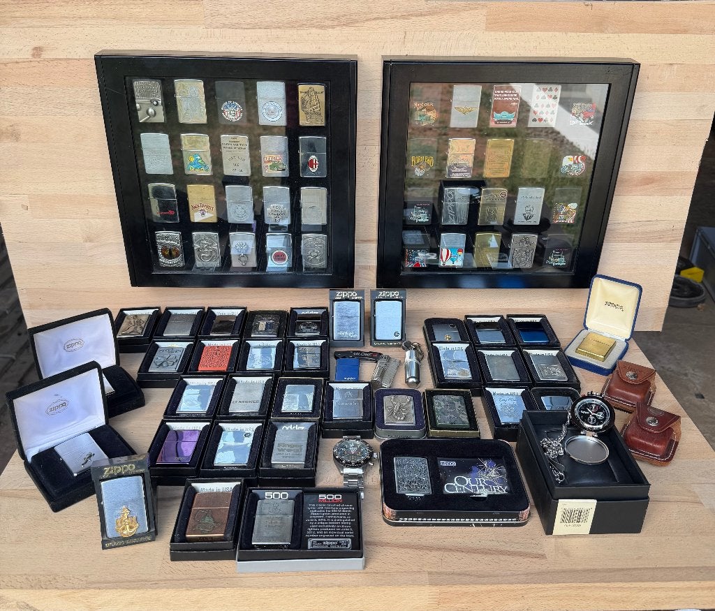Collection de Zippo, Collections, Enlèvement, Utilisé, Briquet