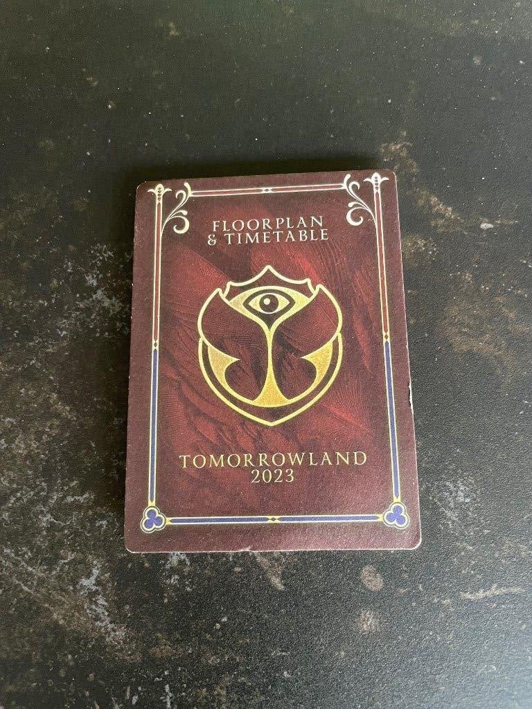 Tomorrowland 2023 Adscendo timetable and floorplan