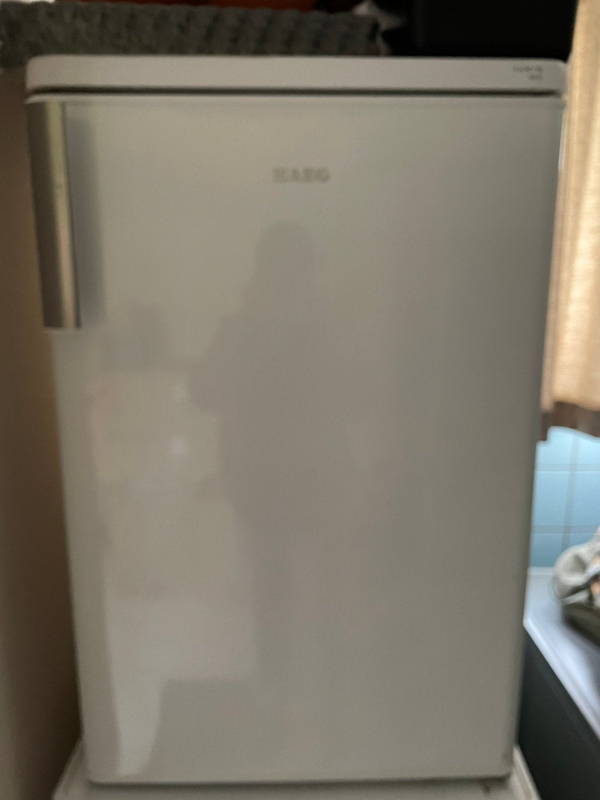 Frigo AEG, Elektronische apparatuur, Vriezers en Diepvrieskisten, Ophalen, Gebruikt, Minder dan 85 cm, Minder dan 60 cm