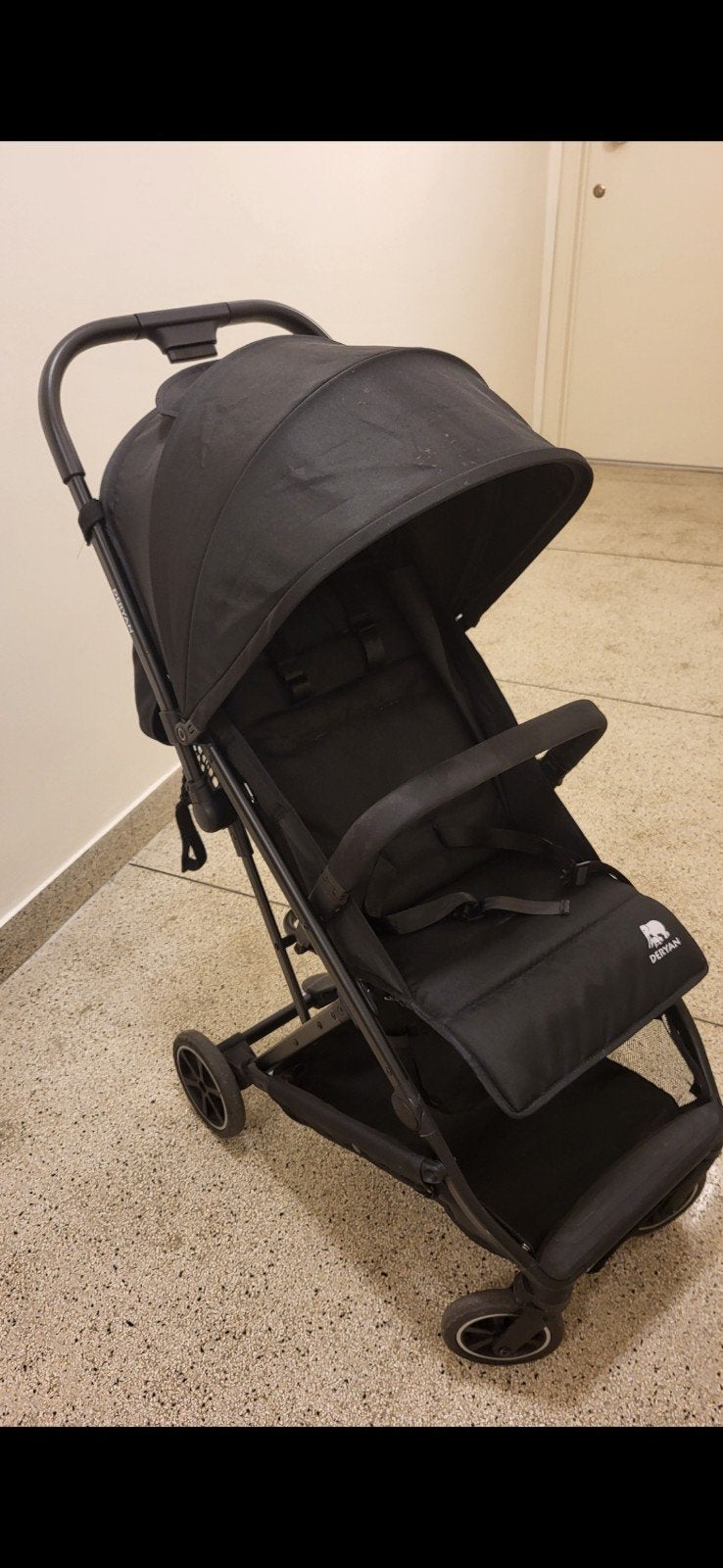 Poussette pliable compact, Enlèvement