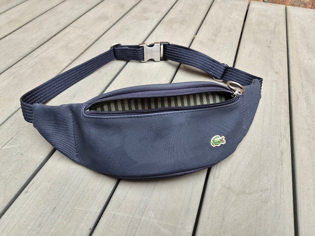 Lacoste heuptas, Ophalen of Verzenden, Zo goed als nieuw, Blauw, Overige merken
