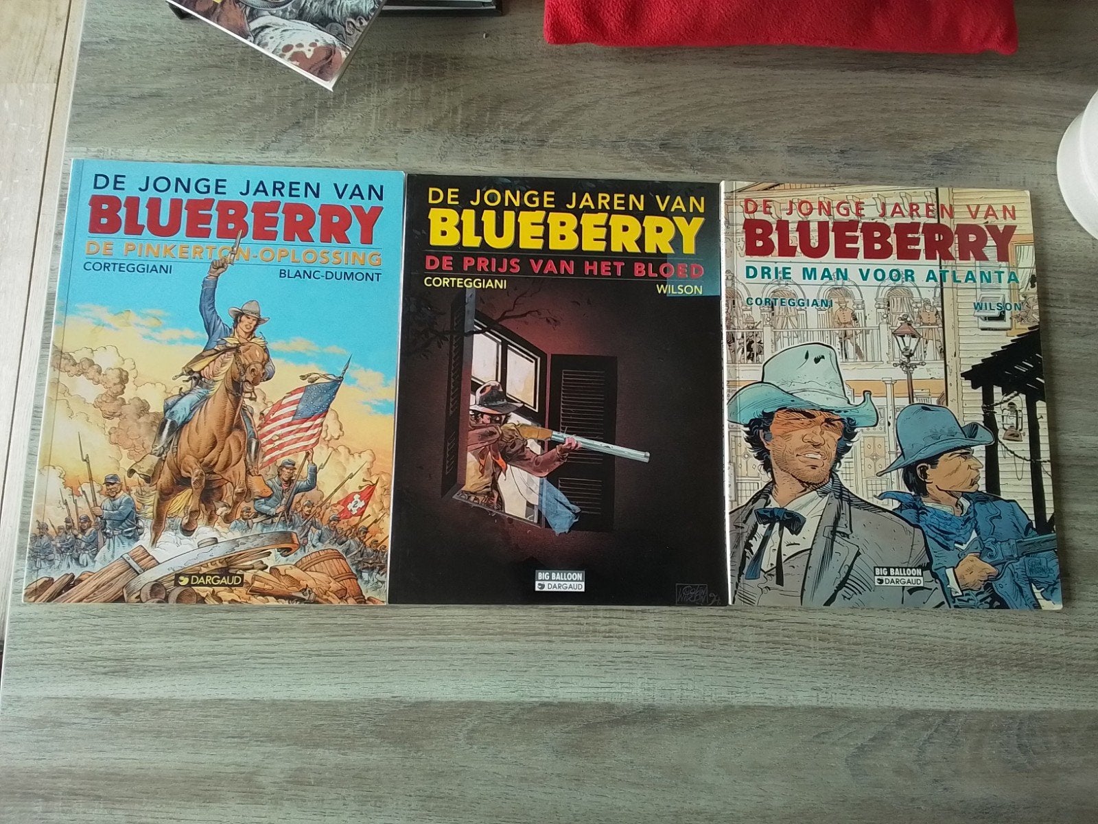 De jonge jaren van blueberry nrs 31, 32,33  sc, Ophalen of Verzenden, Zo goed als nieuw