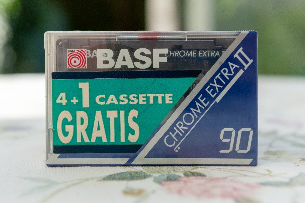Lot de 5 cassettes audio BASF Chrome Extra II 90, Ophalen, Nieuw in verpakking, 2 t/m 25 bandjes, Origineel