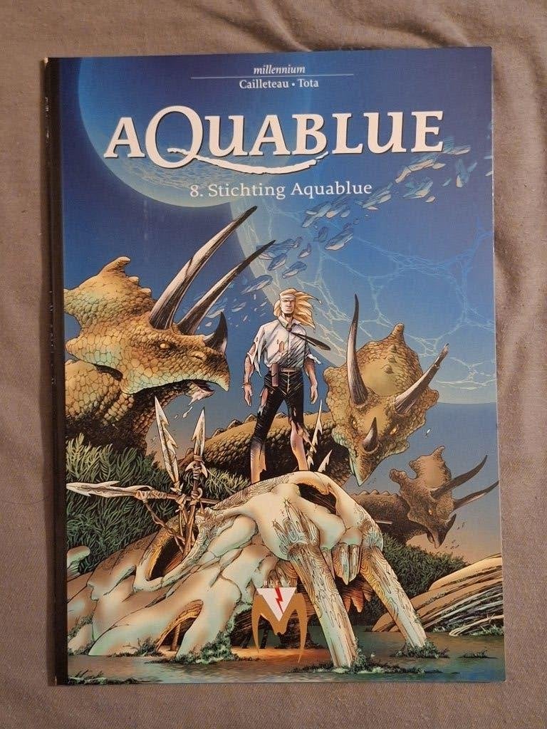 Aquablue 8: stichting Aquablue, Livres, Une BD, Enlèvement ou Envoi, Comme neuf
